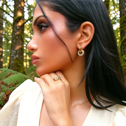 Triple Row Adjustable Ring