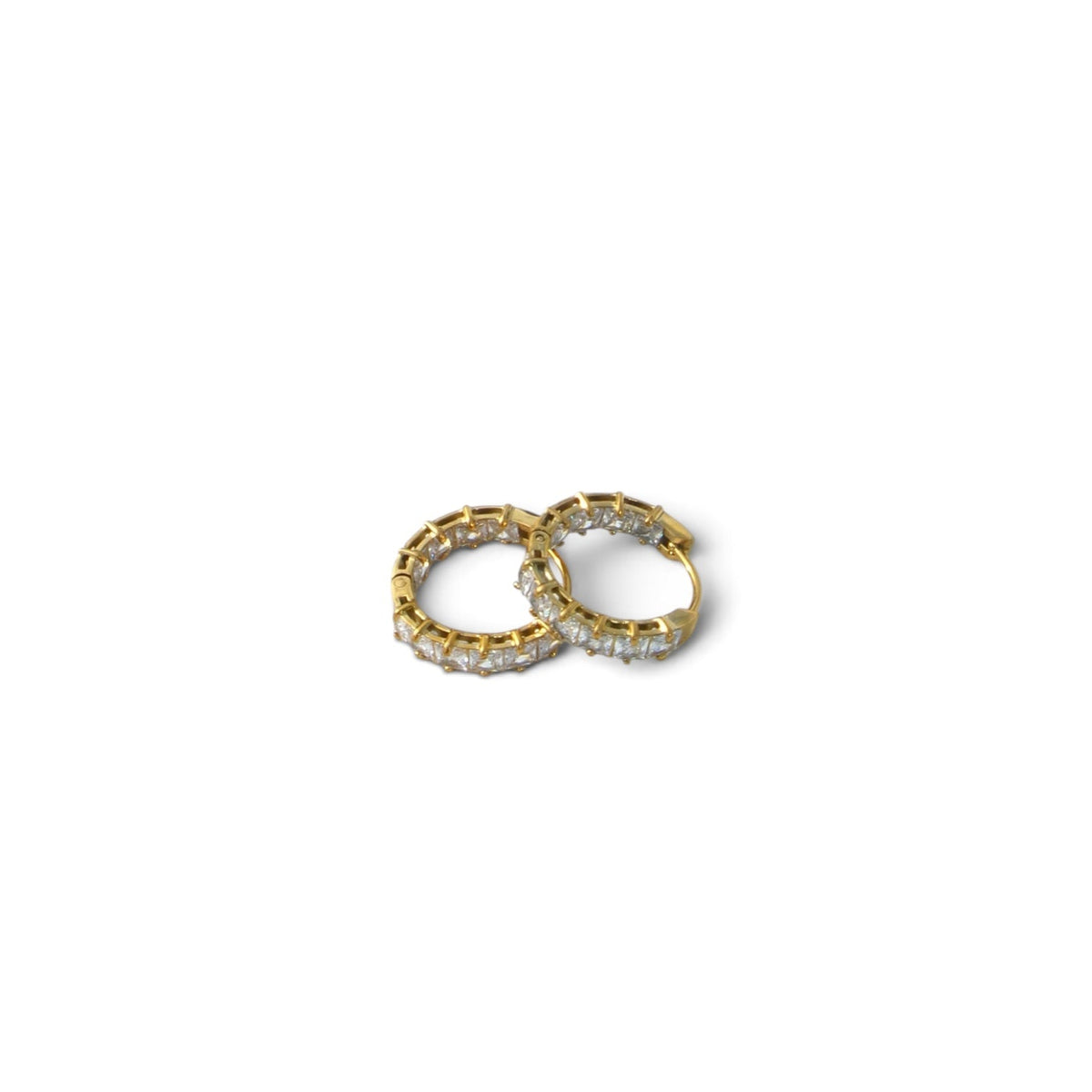 Crystal Hoop Earrings