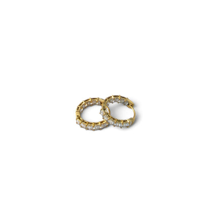 Crystal Hoop Earrings