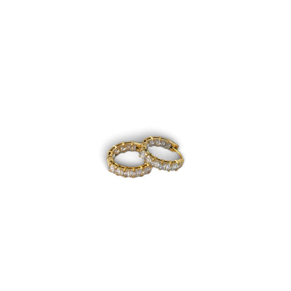 Crystal Hoop Earrings